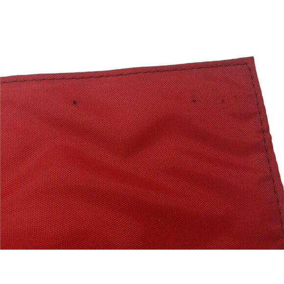 Longaberger Homestead Summertime Striped Sunny Day Checkbook Wallet Set USA Red - Picture 5 of 12